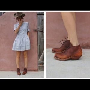 Cobra Rock Highland Boot- 7 1/5- dark brown